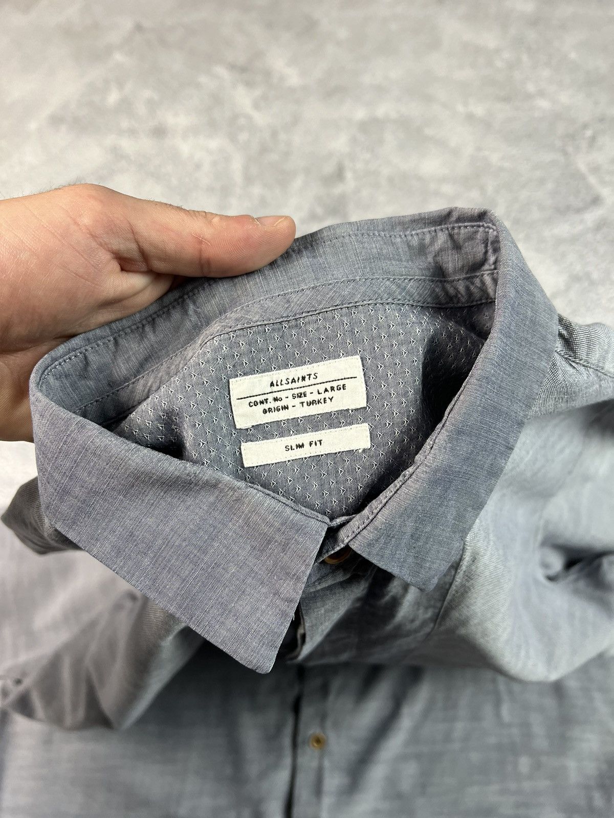 Allsaints All Saints Danbury LS shirt Size US L / EU 52-54 / 3 - 9 Thumbnail