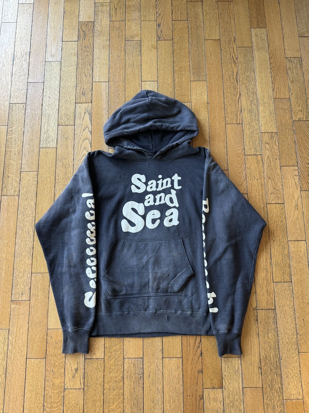 Japanese Brand Saint Michael WIND AND SEA Hoodie | Grailed