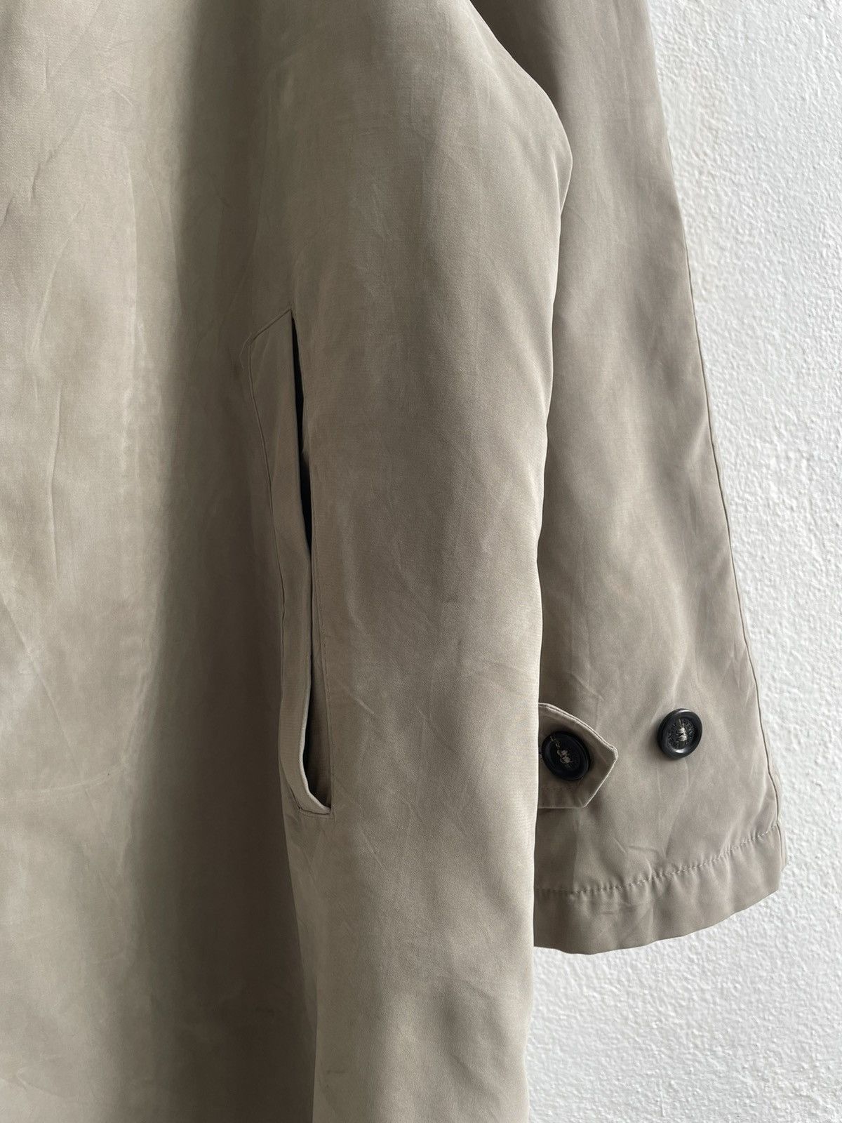 Givenchy Vintage 90's Givenchy Beige Trench Coat Size US XL / EU 56 / 4 - 12 Thumbnail