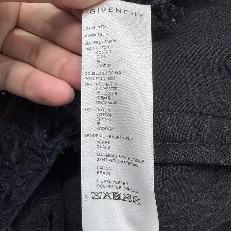 Givenchy Givenchy Heavy Duty Design Denim Jacket Size US S / EU 44-46 / 1 - 3 Thumbnail