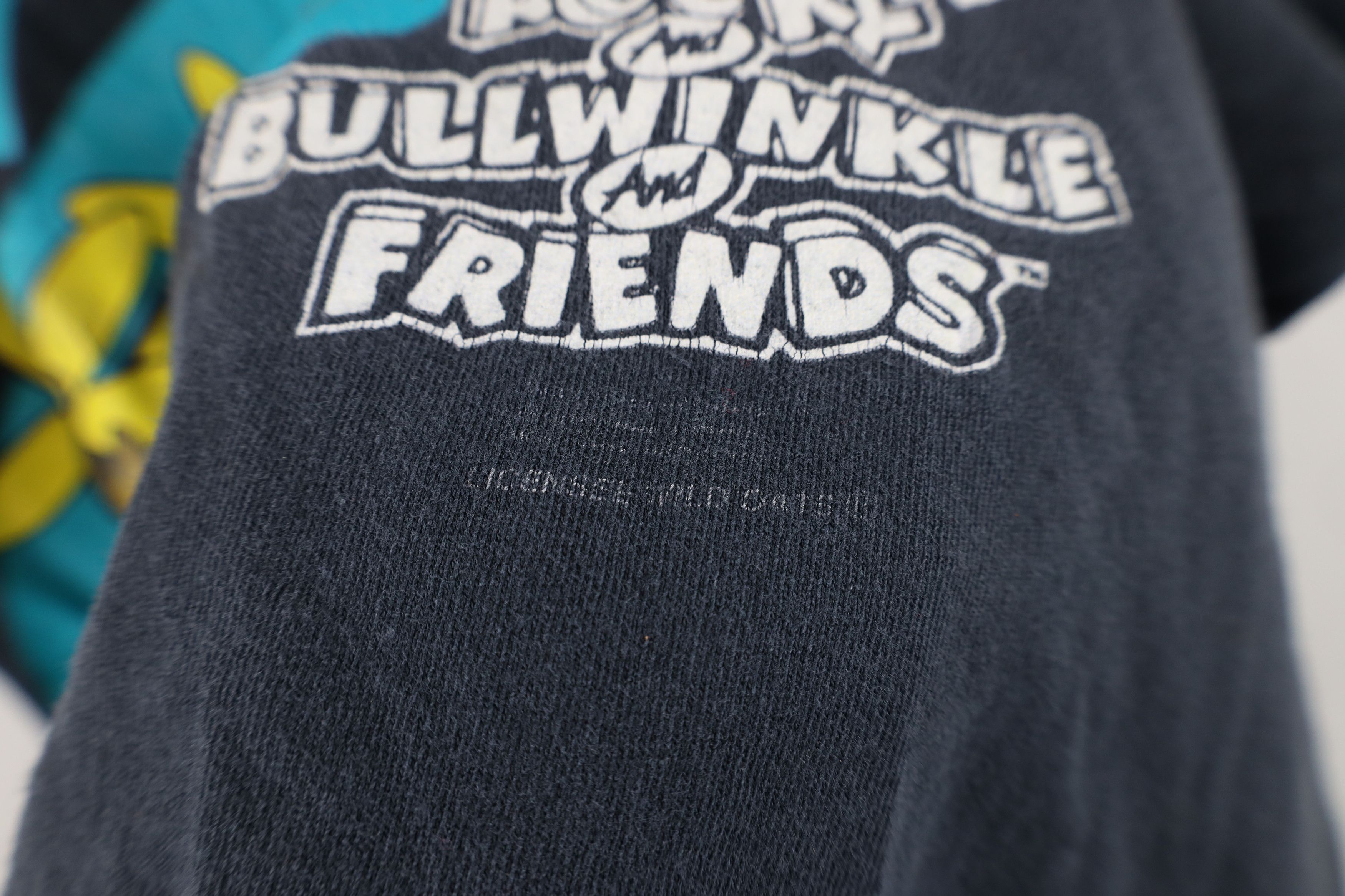 Vintage Vintage 90s Adventures of Rocky and Bullwinkle T-Shirt USA Size US XL / EU 56 / 4 - 6 Thumbnail