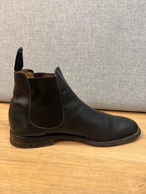 Church's Church's Amberley Ankle Chelsea Boots Leather Black 40,5 Size US 7.5 / EU 40-41 - 3 Thumbnail