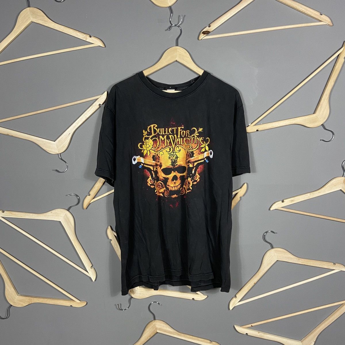 Band Tees Vintage Y2K Bullet For My Valentine Band T-shirt Size US XL / EU 56 / 4 - 1 Thumbnail