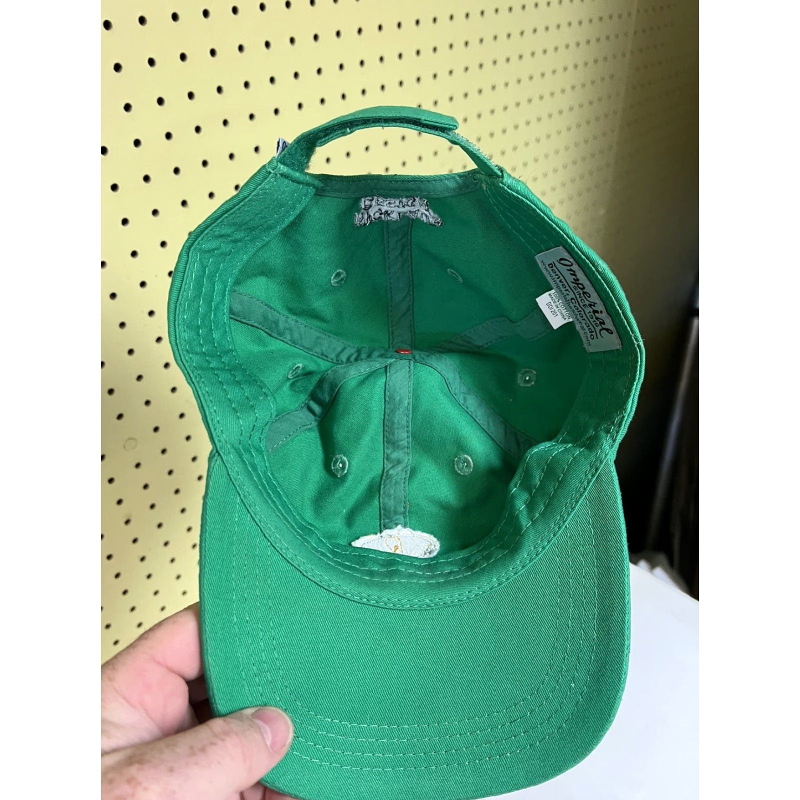 Imperial Nicklaus Design Green Golf Course Strap Back Baseball Hat Imperial Cotton Size ONE SIZE - 5 Thumbnail