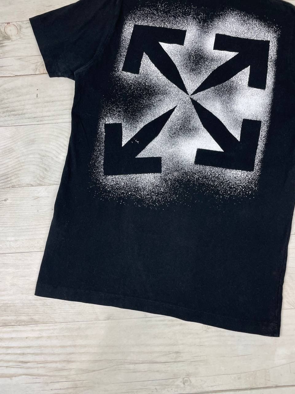 Off-White Off White Black Stencil Arrows Oversized T-Shirt Size US M / EU 48-50 / 2 - 16 Thumbnail
