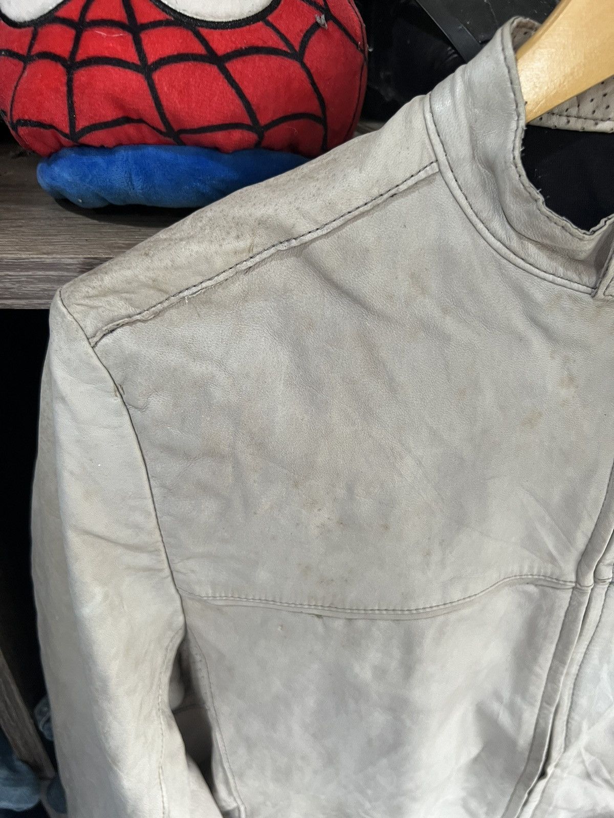 SHIPS 🔥Ships Sheep Leather Biker Jacket Size US S / EU 44-46 / 1 - 5 Thumbnail