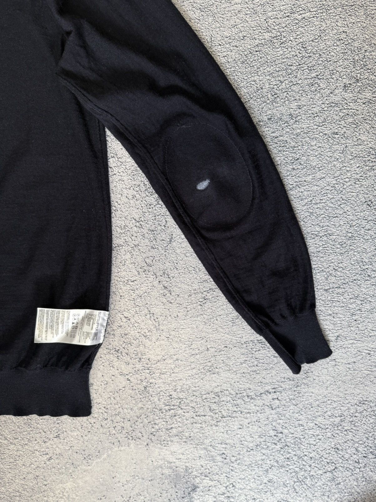 Suitsupply Suitsupply Mens M Merino Wool V Neck Sweater Pullover Navy Size US M / EU 48-50 / 2 - 12 Thumbnail