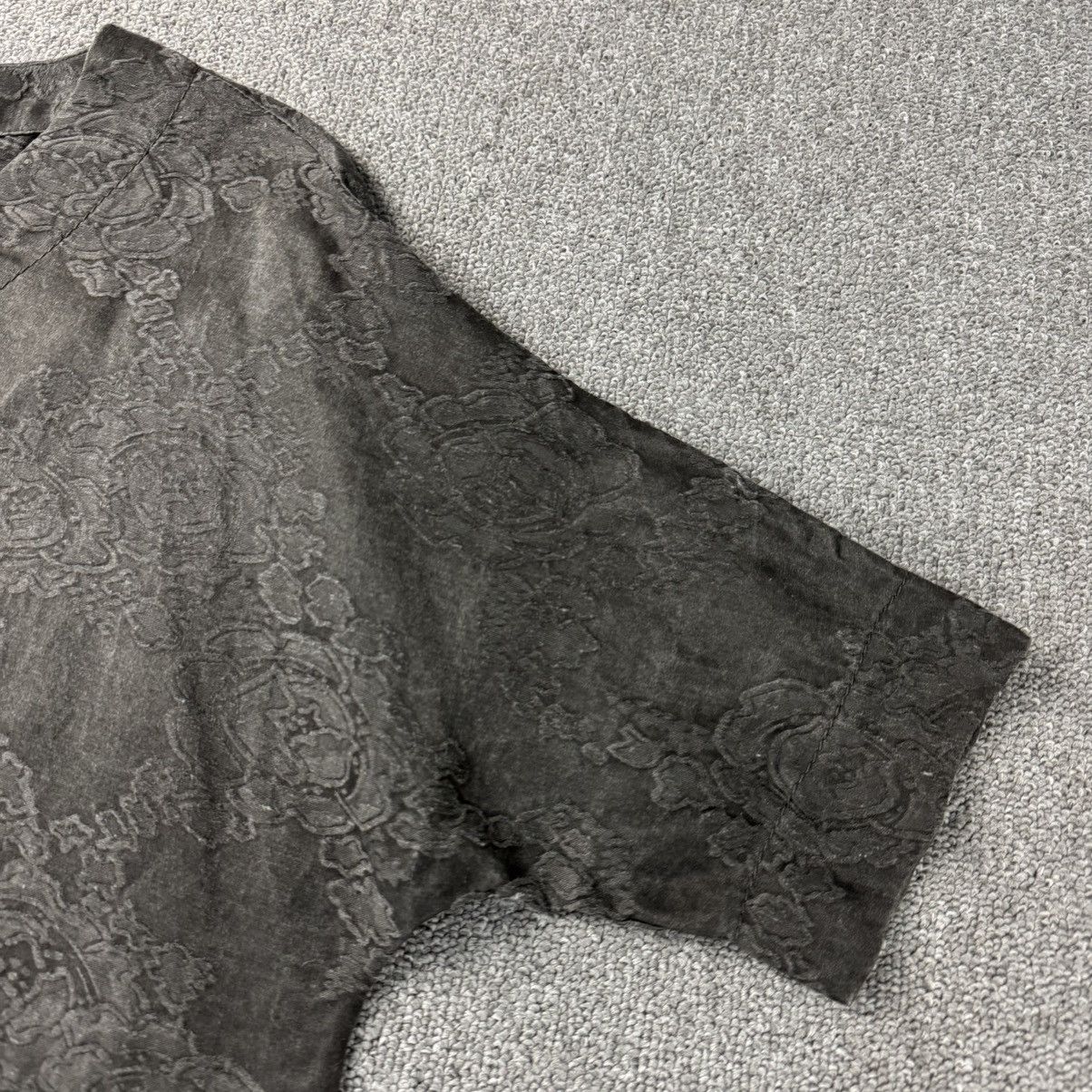 Uma Wang Uma Wang - Runway SS14 - Jacquard Dyed Floral Laced Dress Size S / US 4 / IT 40 - 4 Thumbnail