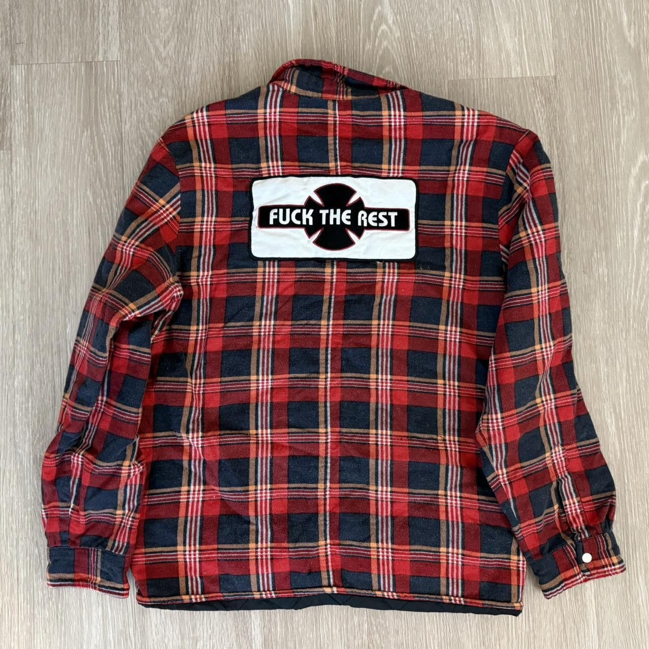 Independent Truck Co. × Supreme Supreme Independent "fuck the rest" flannel Size US M / EU 48-50 / 2 - 3 Thumbnail