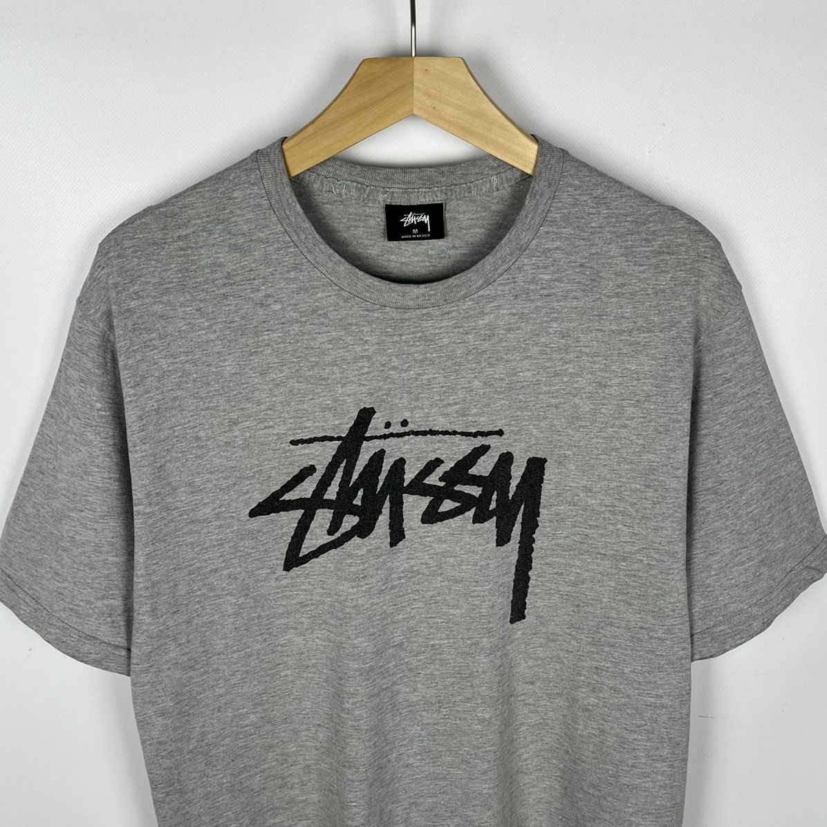 Stussy Vintage Stussy y2k big logo tee 00’s Size US M / EU 48-50 / 2 - 2 Thumbnail