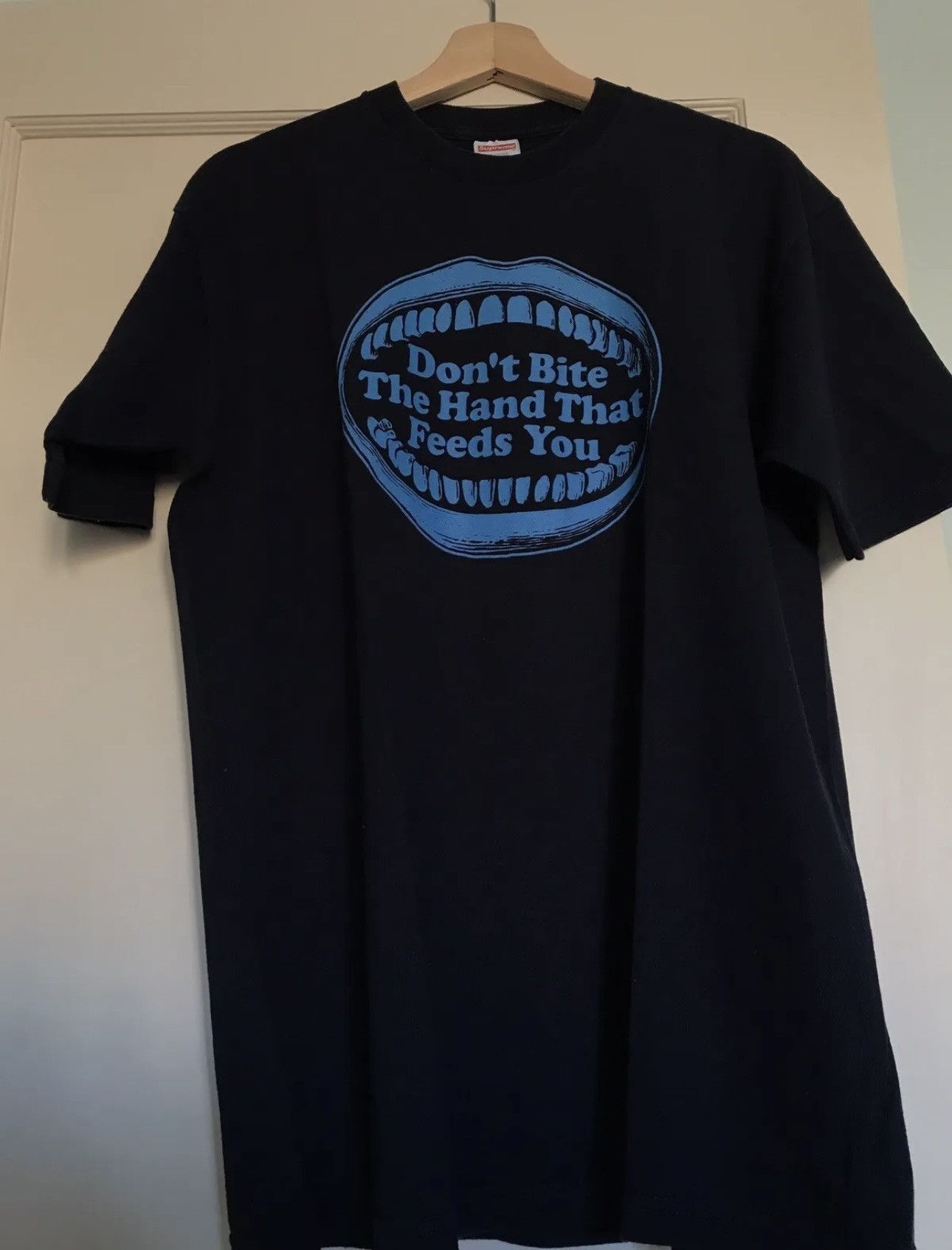 Supreme Supreme Don’t Bite The Hand that Feeds You Tee 2003 Size US L / EU 52-54 / 3 - 2 Thumbnail