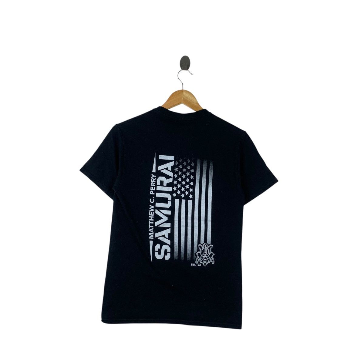 Vintage SAMURAI MATTHEW C. PERRY Japan Heritage Culture Tee Shirt Size US XS / EU 42 / 0 - 4 Thumbnail