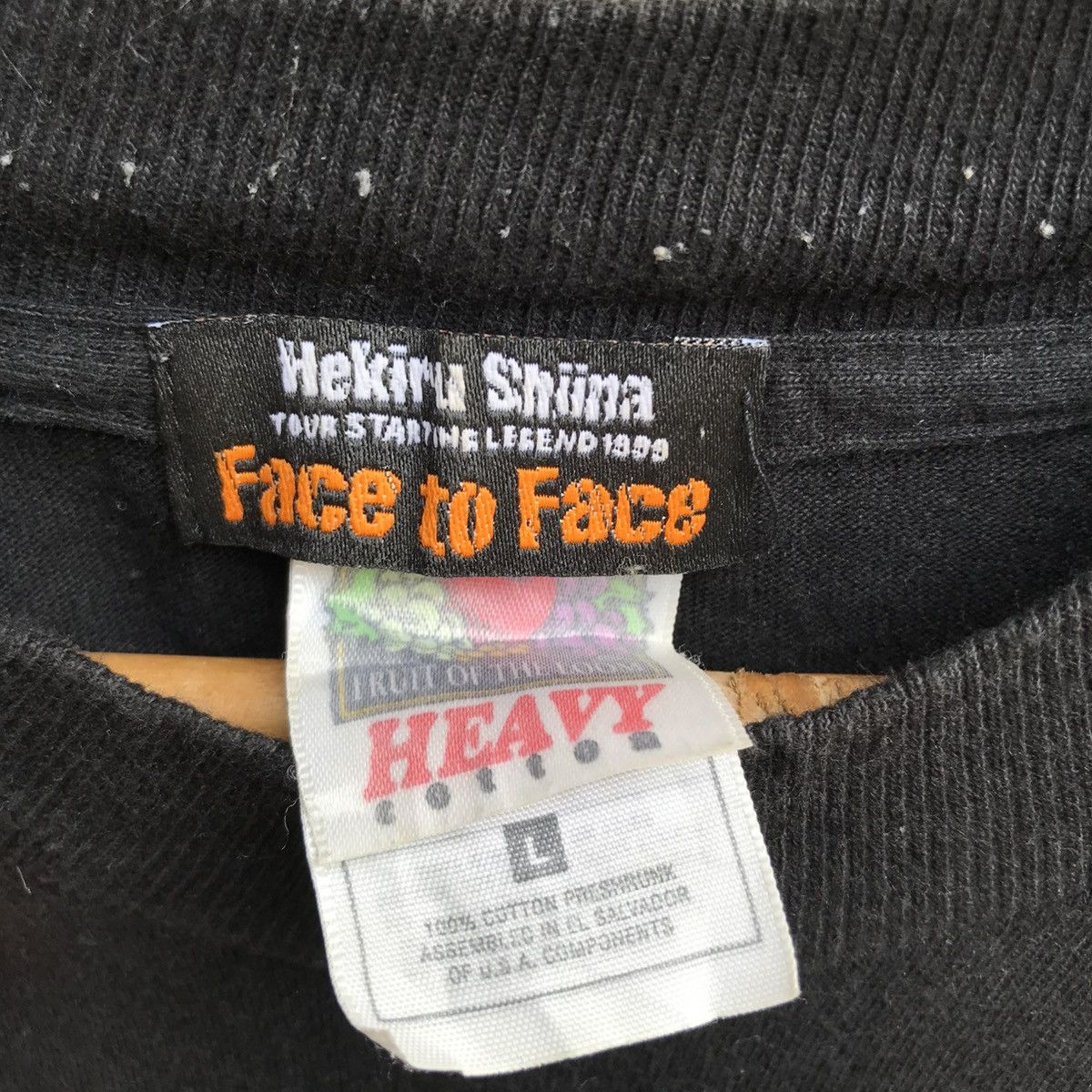 Band Tees × Vintage Vintage 90s HEKIRU SHIINA japanese singer legend Size US L / EU 52-54 / 3 - 5 Thumbnail