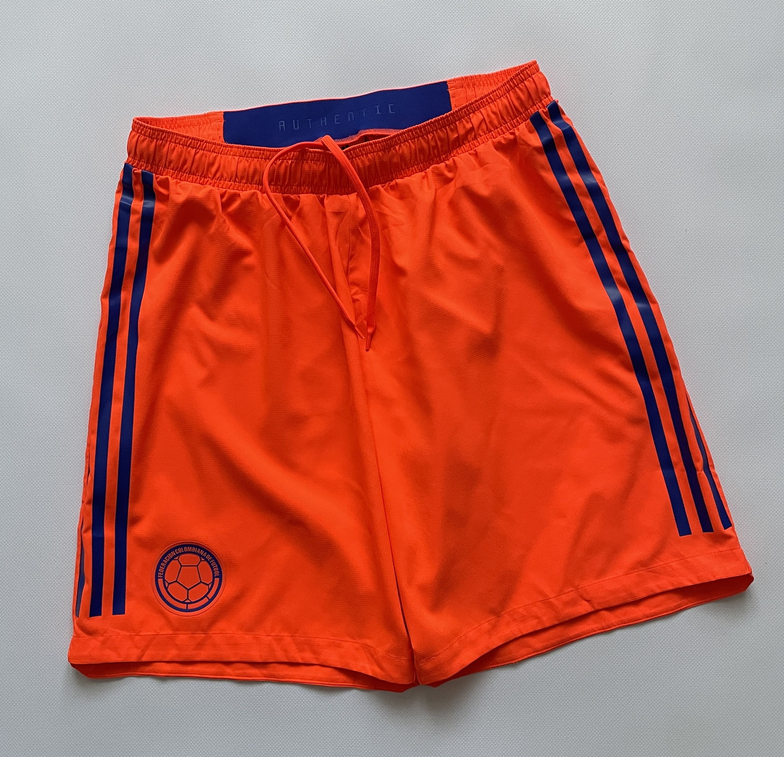 Adidas Colombia Authentic Away Shorts 2018 2019 Soccer World Cup Size US 32 / EU 48 - 1 Thumbnail