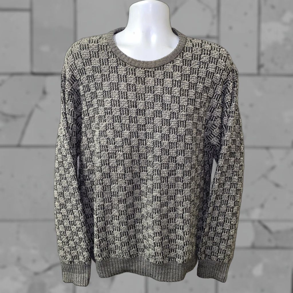 Vintage Mino Milano Mens Gray Italian Made Wool Blend Crewneck Sweater Size L Size US L / EU 52-54 / 3 - 1 Thumbnail