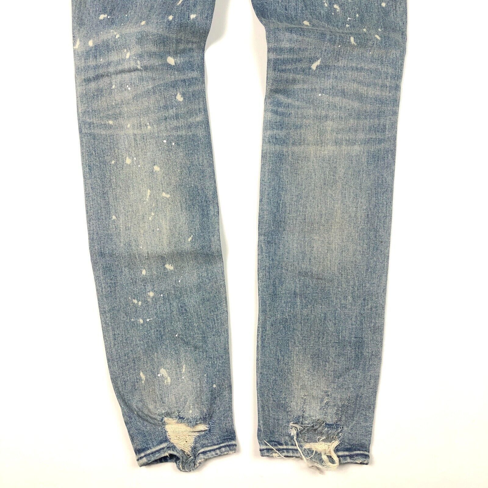 Ksubi × Prps × True Religion PRPS Stretch Windsor Tapered Skinny Fit Jeans Pants 32x34 Size US 32 / EU 48 - 7 Thumbnail