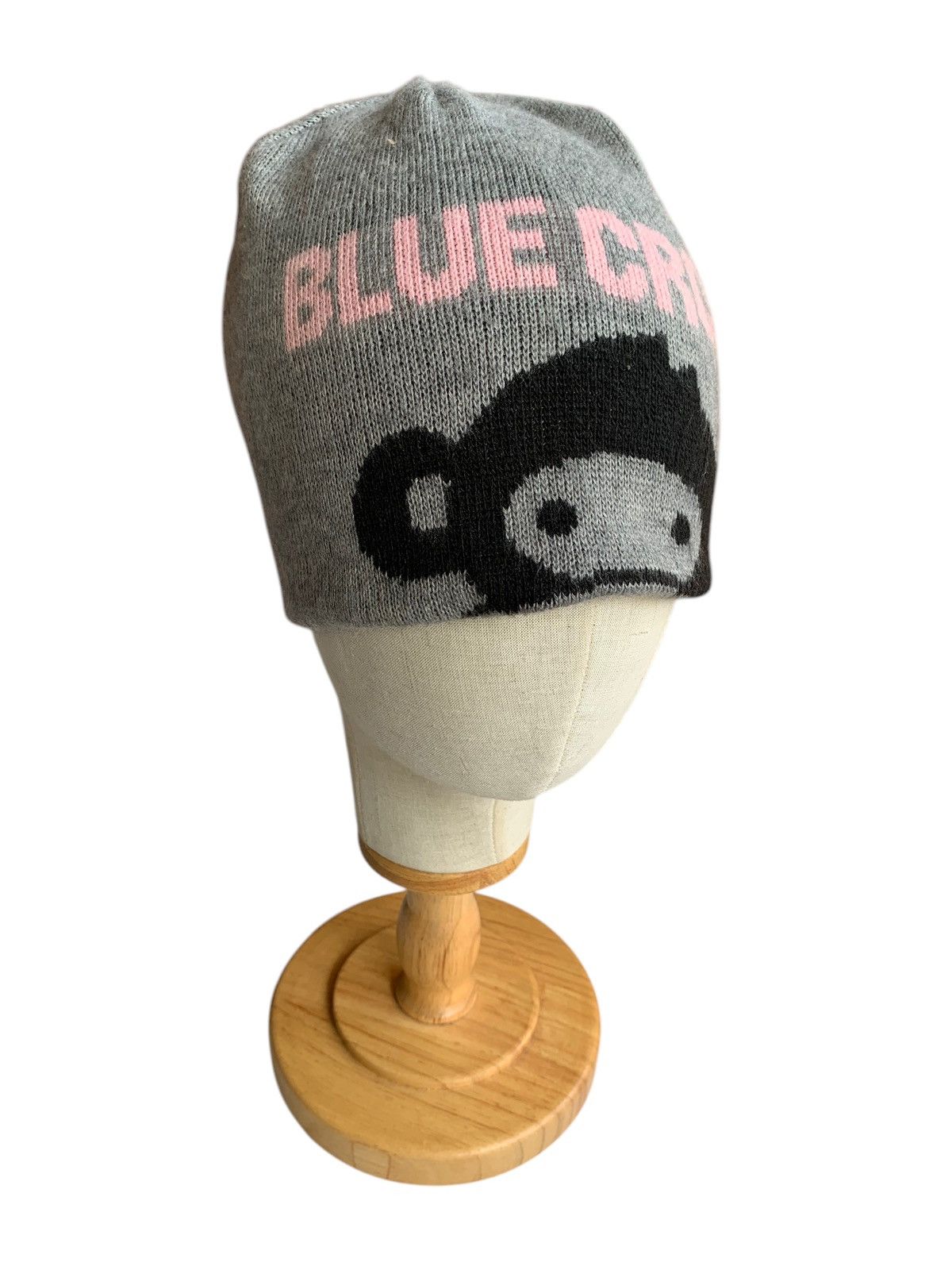 Japanese Brand × Vintage Blue Cross Girl Reversible Streetwear Beanie Hats Size ONE SIZE - 3 Thumbnail