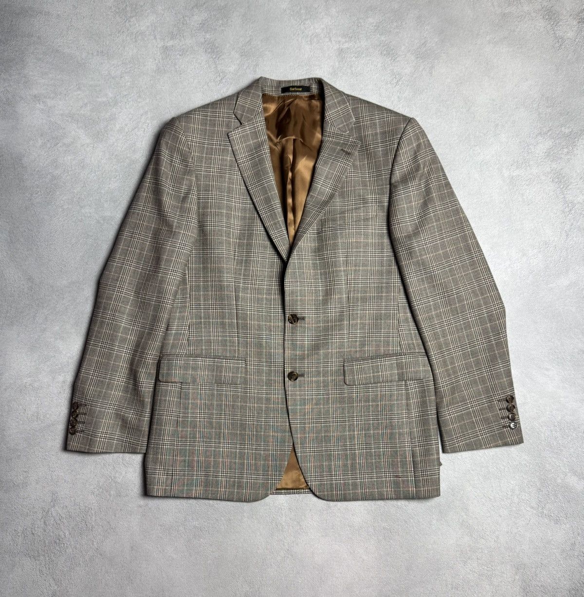 Barbour Barbour Wool Suit Blazer Jacket size L Size 50L - 1 Thumbnail