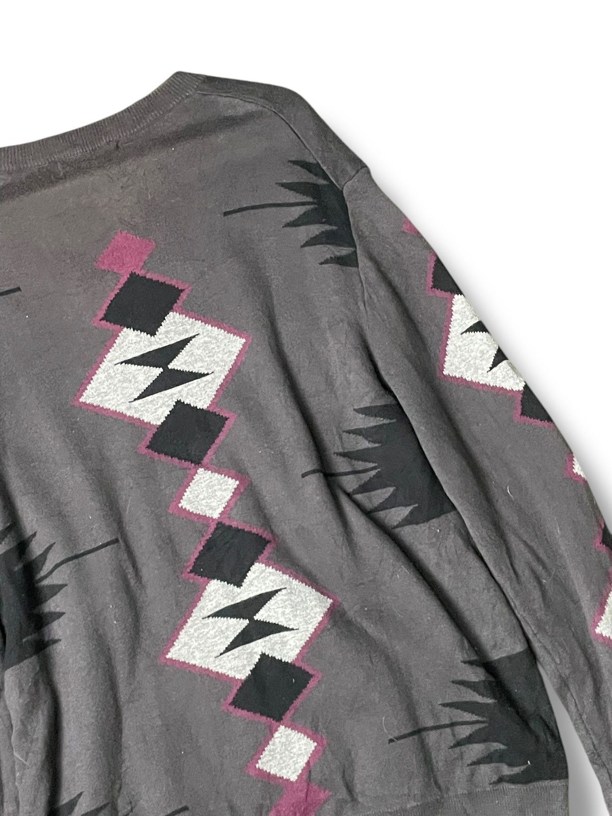 Japanese Brand × Vintage Jaspal Man Brand Native Pattern Pullover (63) Size US L / EU 52-54 / 3 - 7 Thumbnail