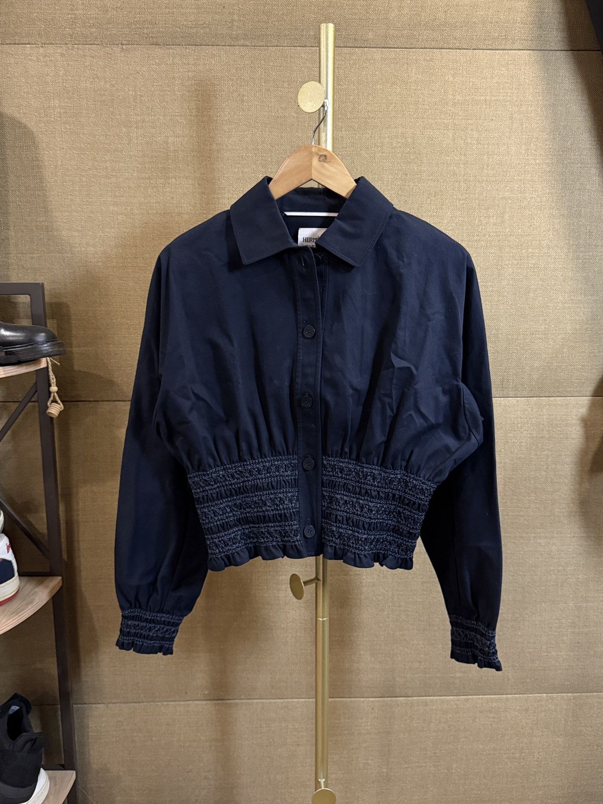 Hermes Long sleeve Embroidered Jacket Size XS / US 0-2 / IT 36-38 - 2 Thumbnail