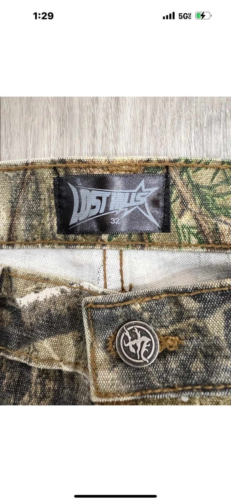 Lost hills Lost hills Camo Double Knee Pants Size 32 Size US 32 / EU 48 - 3 Thumbnail