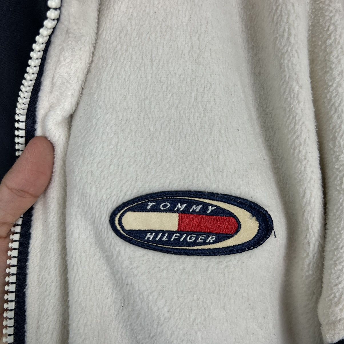 Tommy Hilfiger × Vintage 🔥 90s VINTAGE TOMMY HILFIGER FLEECE JACKET Size US L / EU 52-54 / 3 - 15 Thumbnail
