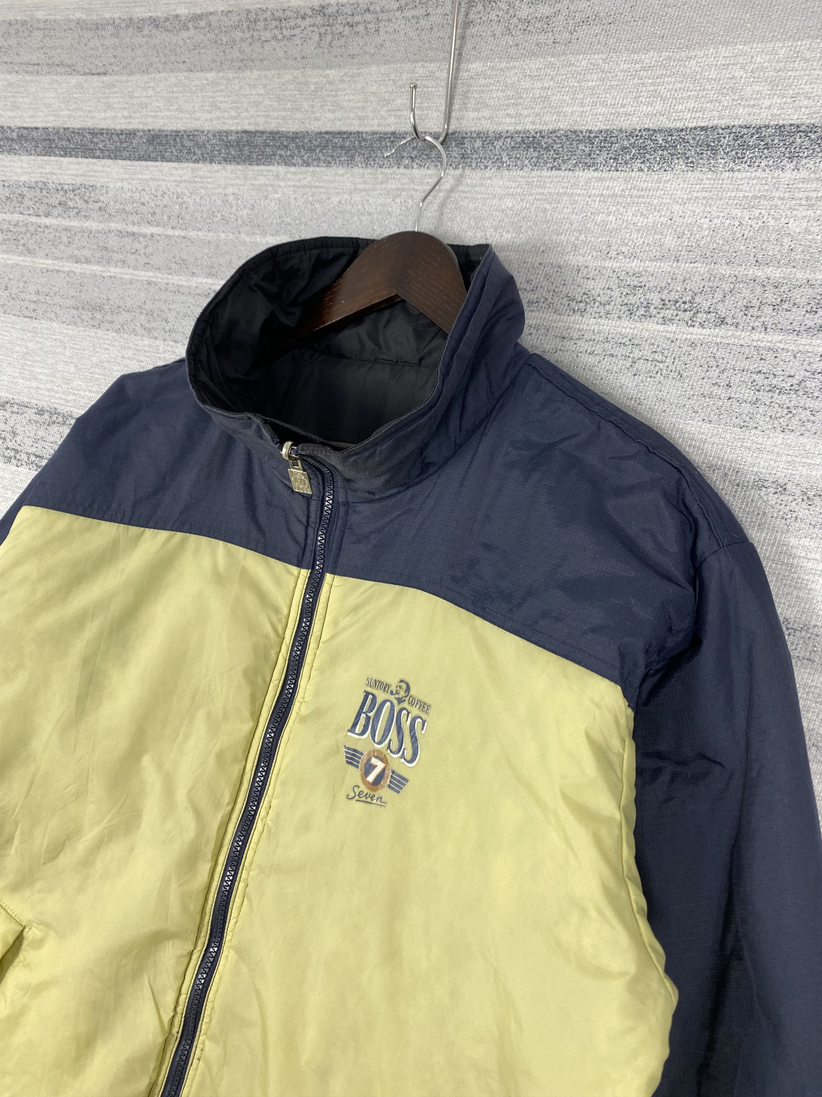 Japanese Brand Vintage Suntory Coffee Boss 7 Reversible Jacket K0222 Size US M / EU 48-50 / 2 - 3 Thumbnail