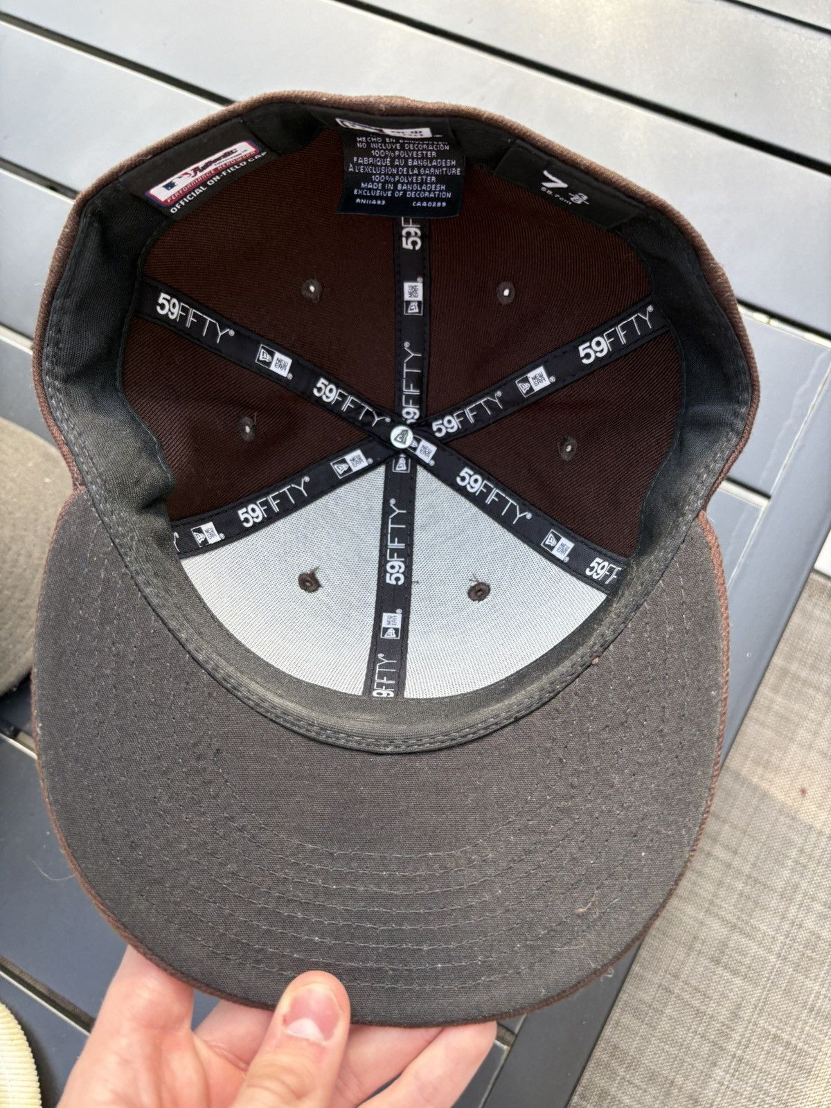 MLB × New Era San Diego Padres MLB Fitted Hat New Era Size ONE SIZE - 4 Thumbnail