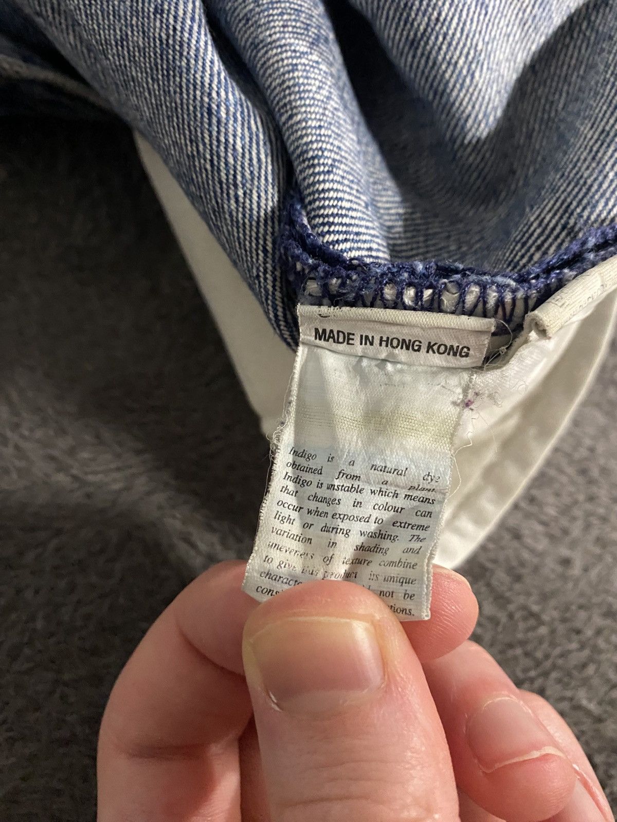 Yves Saint Laurent Vintage Yves Saint Laurent Blue Jeans Size US 36 / EU 52 - 7 Thumbnail