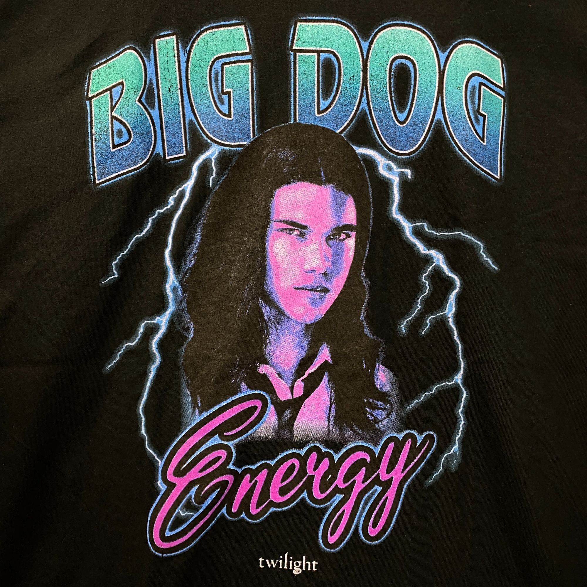Other Twilight Jacob Black Big Dog Energy Graphic T-Shirt XL Size US XL / EU 56 / 4 - 2 Thumbnail