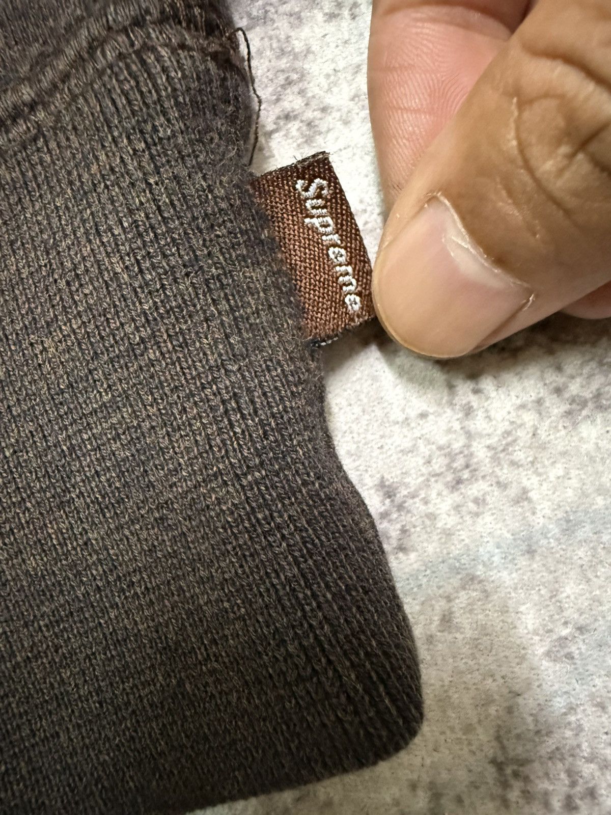 Supreme Supreme Circle Emroidery Logo Sweatshirt Size US XL / EU 56 / 4 - 12 Thumbnail