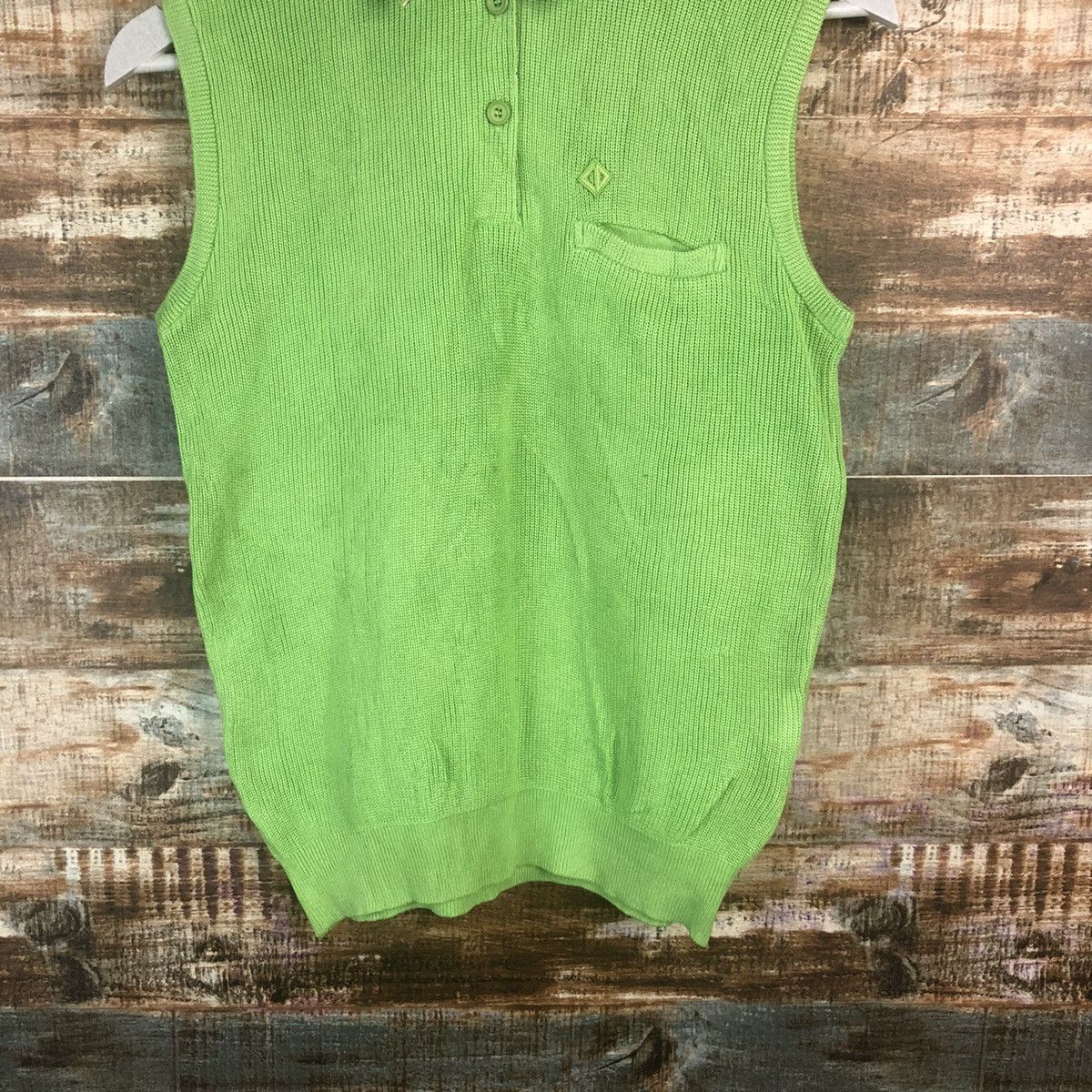 Christian Dior Monsieur Christian Dior Sports Green Vest #A1335 Size M / US 6-8 / IT 42-44 - 6 Thumbnail
