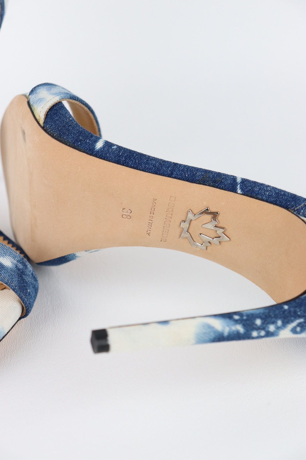Designer × Dsquared2 × Vintage Dsquared2 padlock stiletto heels Size US 8 / IT 38 - 6 Thumbnail