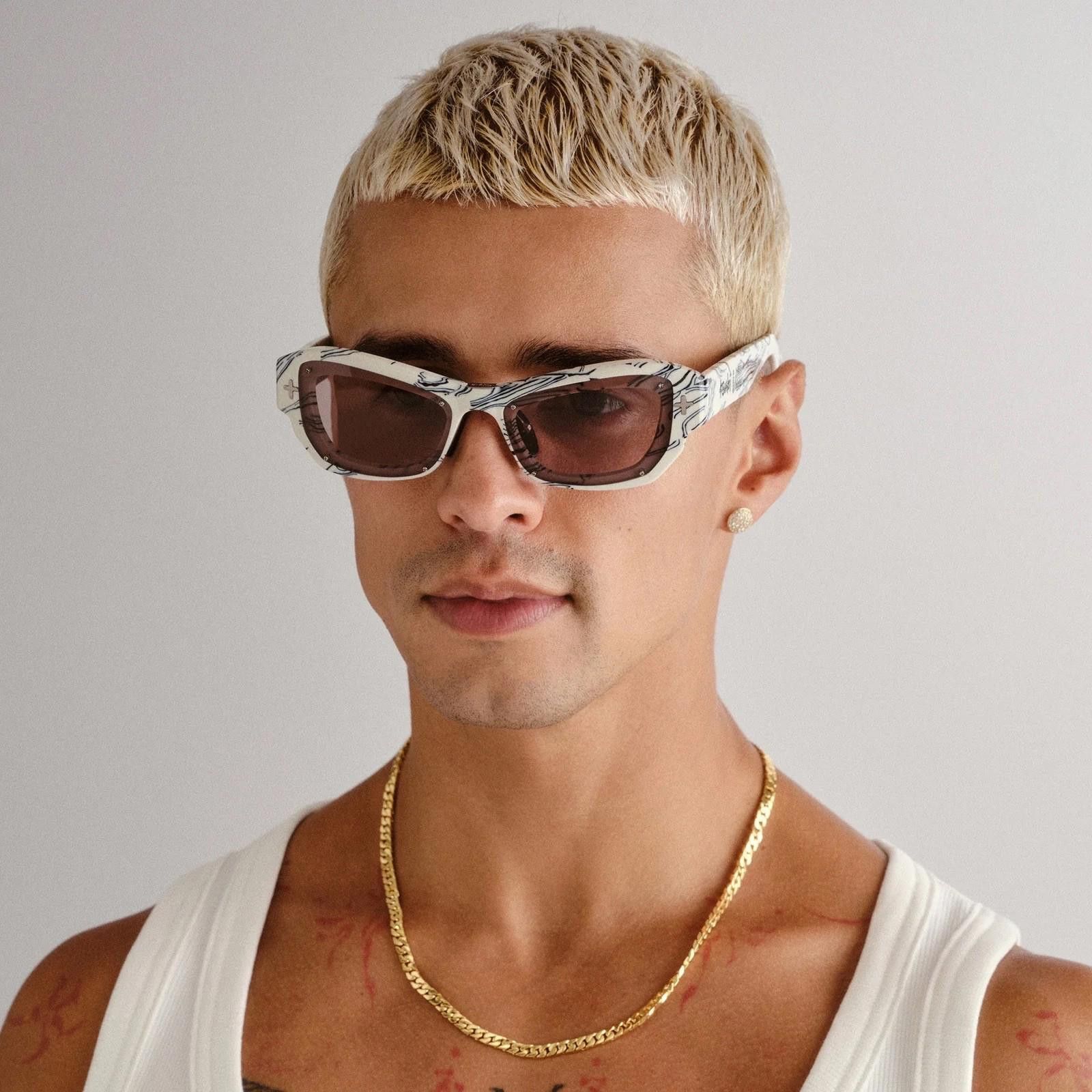 Ksubi New ksubi sunglasses mens womens CYPHER SKRIBBLE white Size ONE SIZE - 6 Thumbnail