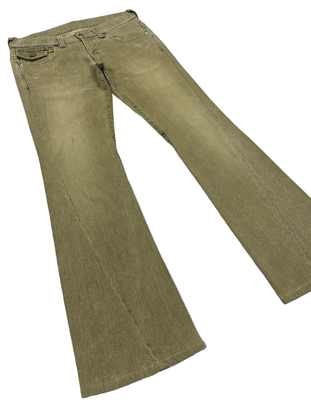Tornado Mart Tornado Mart Washed Low Rise Flare Denim Jeans Size US 32 / EU 48 - 21 Thumbnail