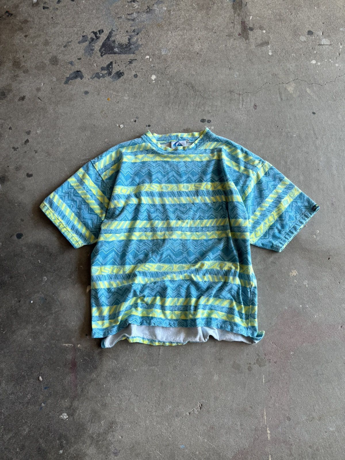 Quiksilver Rare Vintage 80s Quiksilver Tee Size US M / EU 48-50 / 2 - 1 Thumbnail