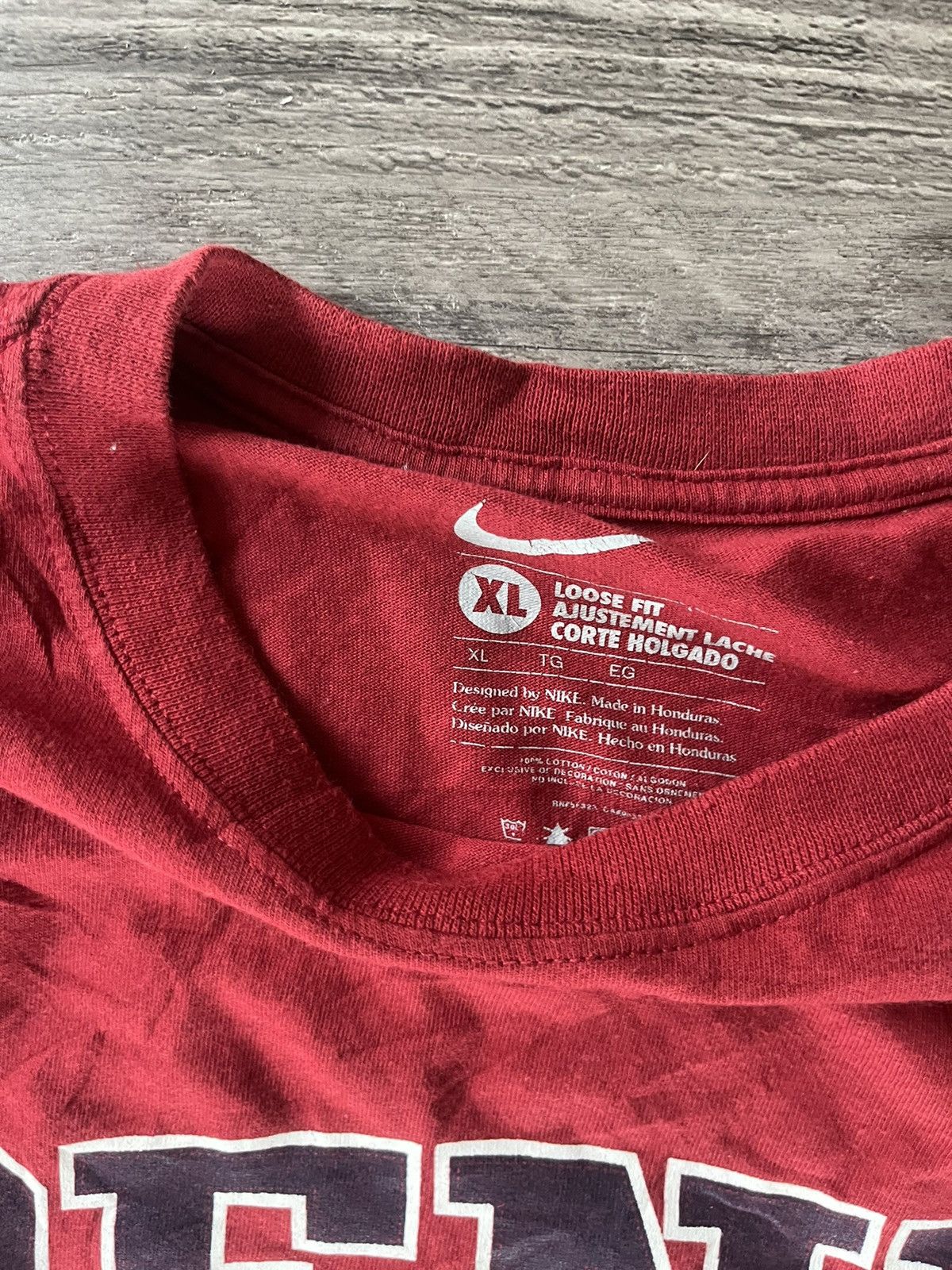 Nike × Vintage Vintage 90s y2k Nike Penn Tee Size US XL / EU 56 / 4 - 2 Thumbnail