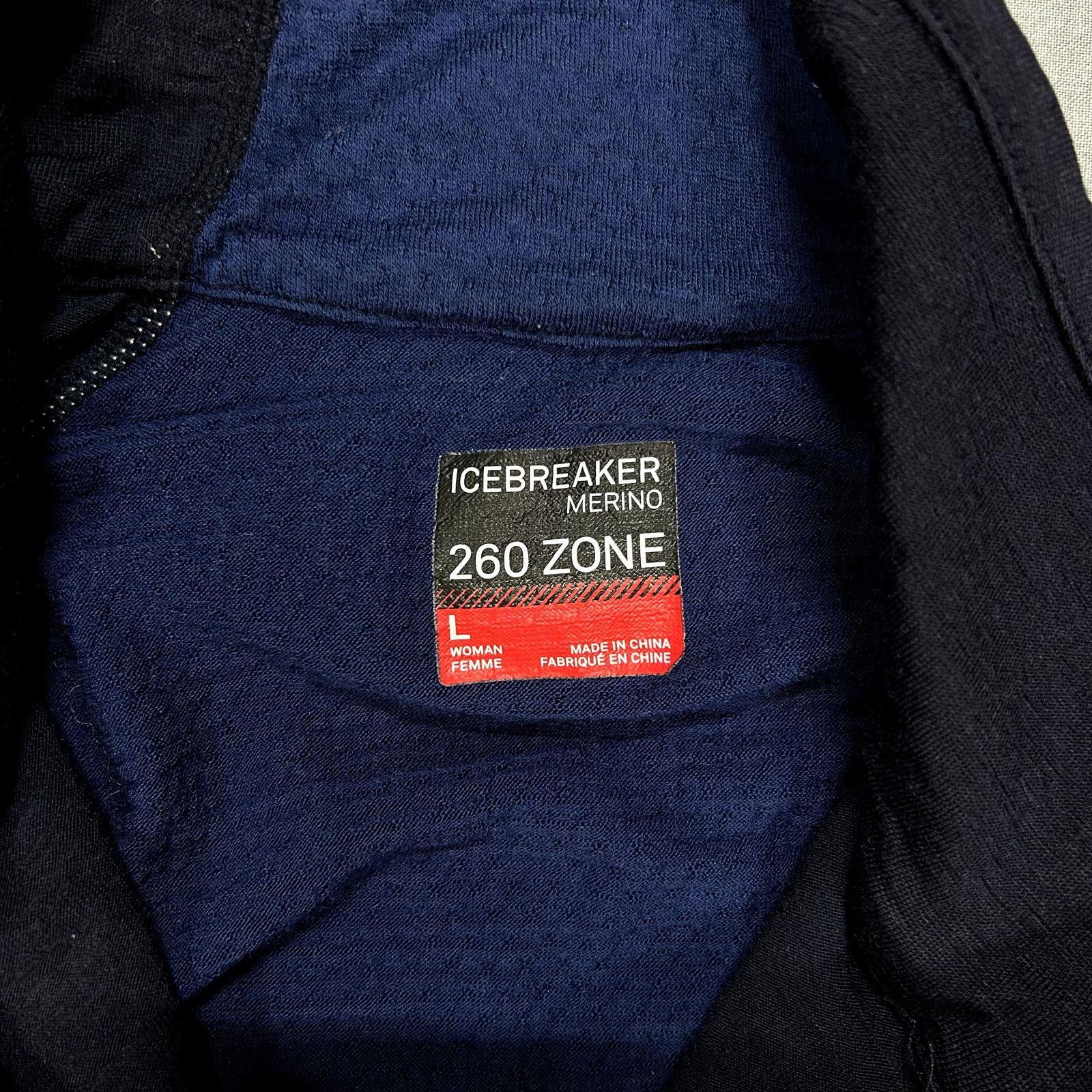 Icebreaker Icebreaker Merino 260 Zone light base layer 1/4 zip womens L Size L / US 10 / IT 46 - 5 Thumbnail