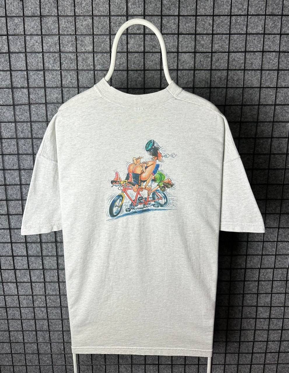 Band Tees × Vintage Vintage Bob Mal wider Tshirt Humor tee size Large Size US L / EU 52-54 / 3 - 1 Thumbnail