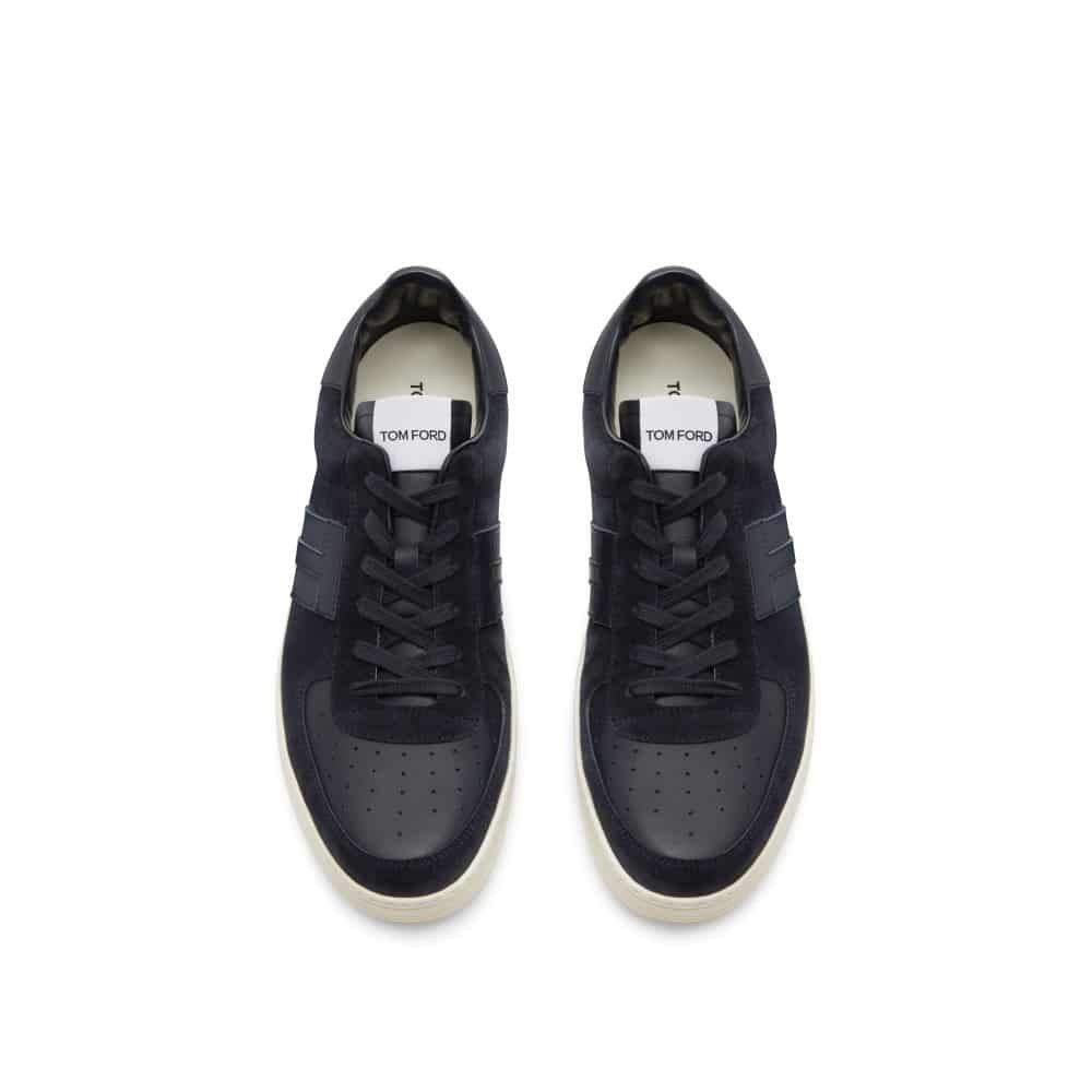 Tom Ford o1loc1c1025 J1232 Size: 8 TF / Radcliffe Sneakers Navy Blue Size US 8 / EU 41 - 2 Thumbnail