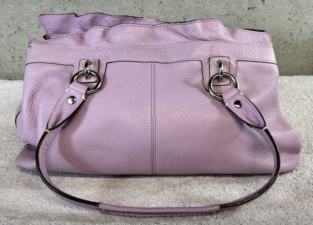 Coach Vintage Coach Penelope Crossbody Lilac Purple Leather Bag Size ONE SIZE - 4 Thumbnail