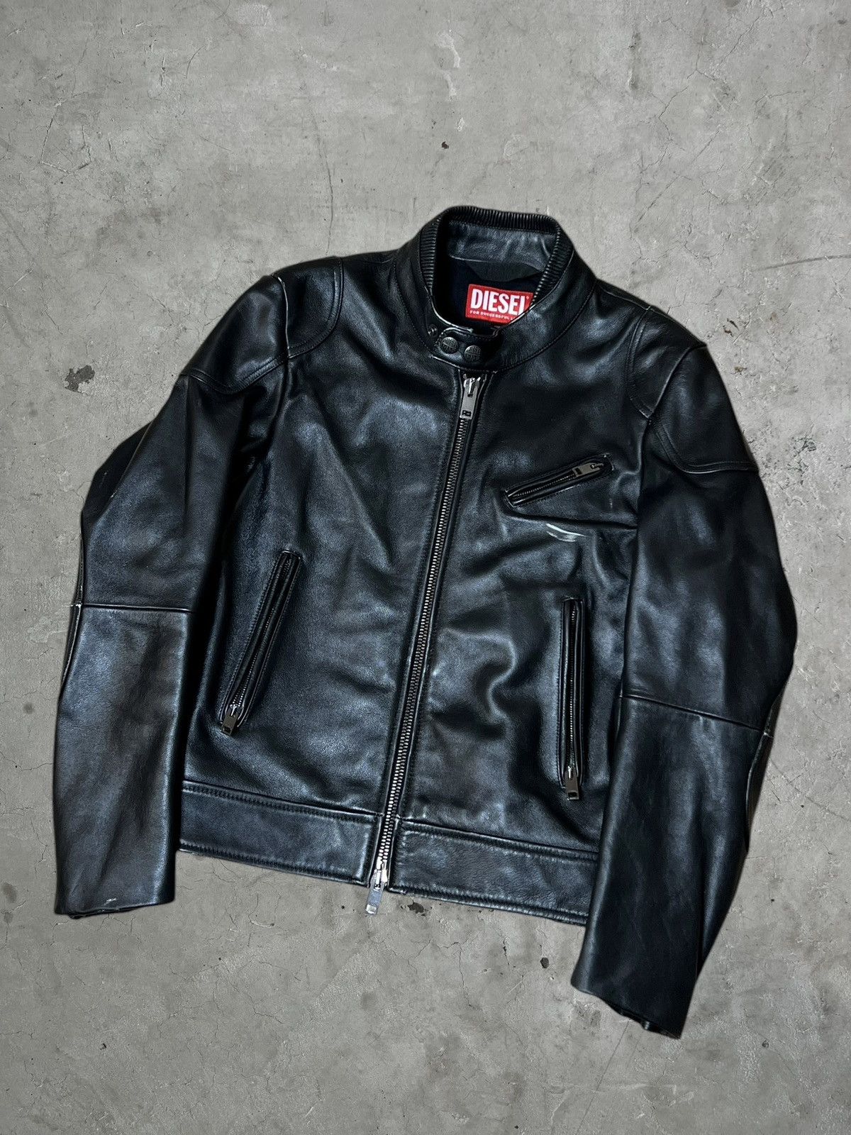 Diesel Diesel Leather Jacket Size US S / EU 44-46 / 1 - 3 Thumbnail