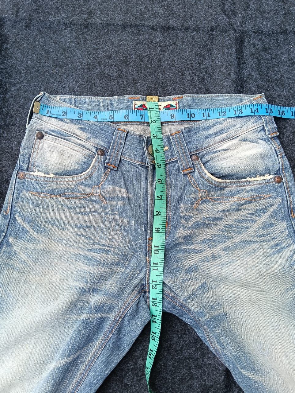 Edwin 🔥 EDWIN Flare Faded – Rugged Vintage Look Size US 30 / EU 46 - 5 Thumbnail