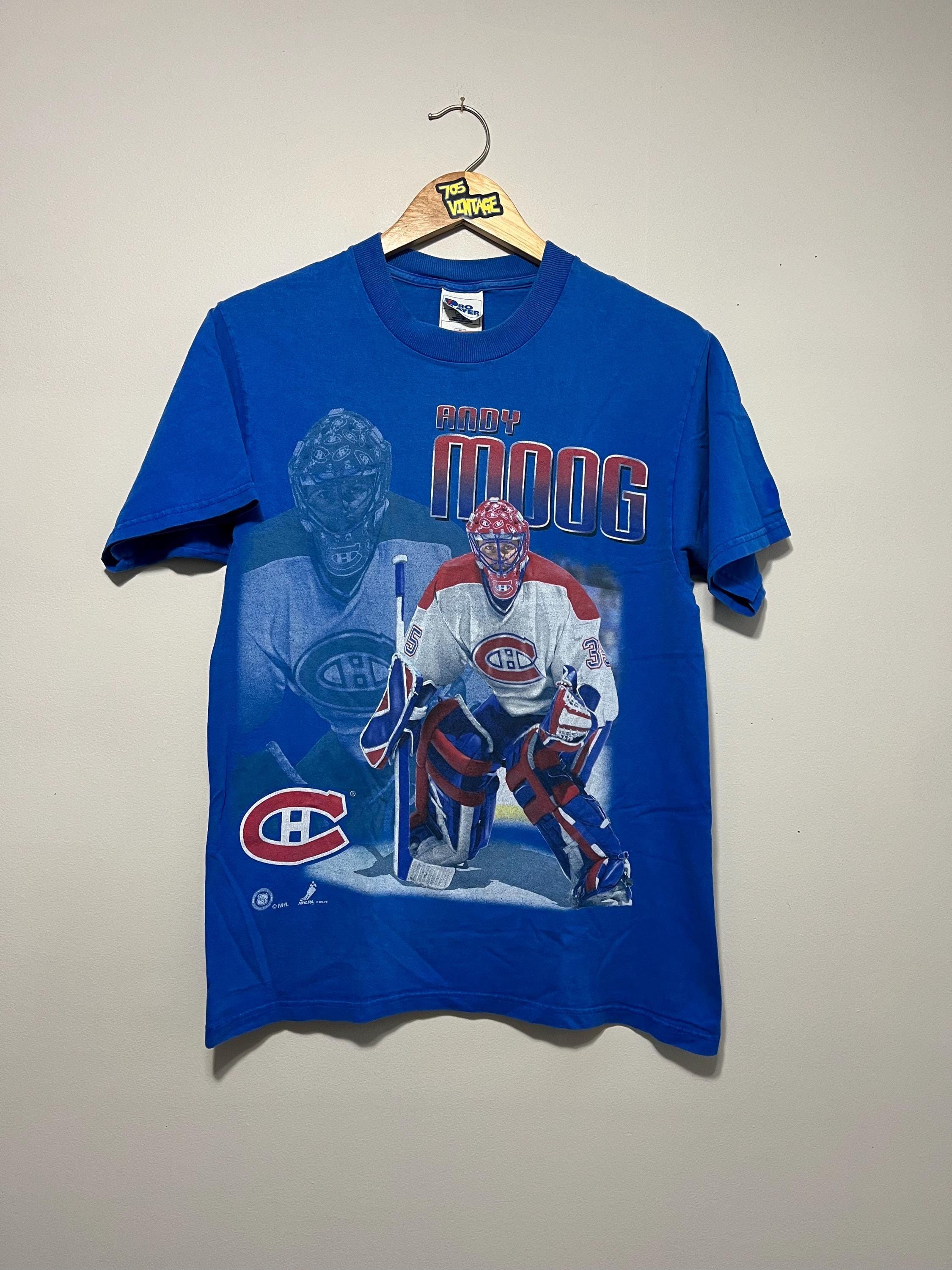 Pro Player Vintage Andy Moog Montreal Canadiens NHL T-shirt Size US M / EU 48-50 / 2 - 1 Thumbnail