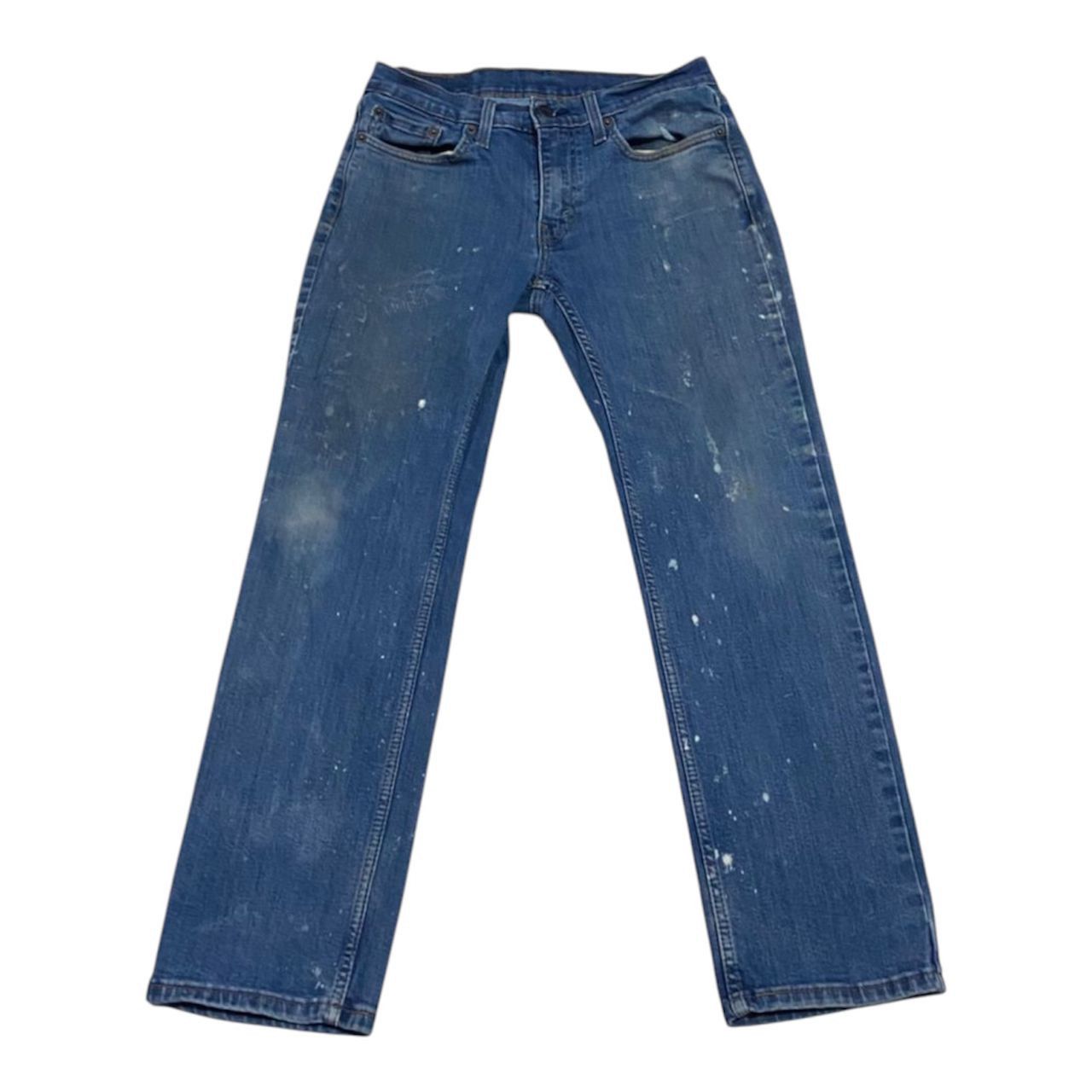Levi's Levi's 514 straight-fit splatter denim jeans Art Custom Size US 30 / EU 46 - 1 Thumbnail