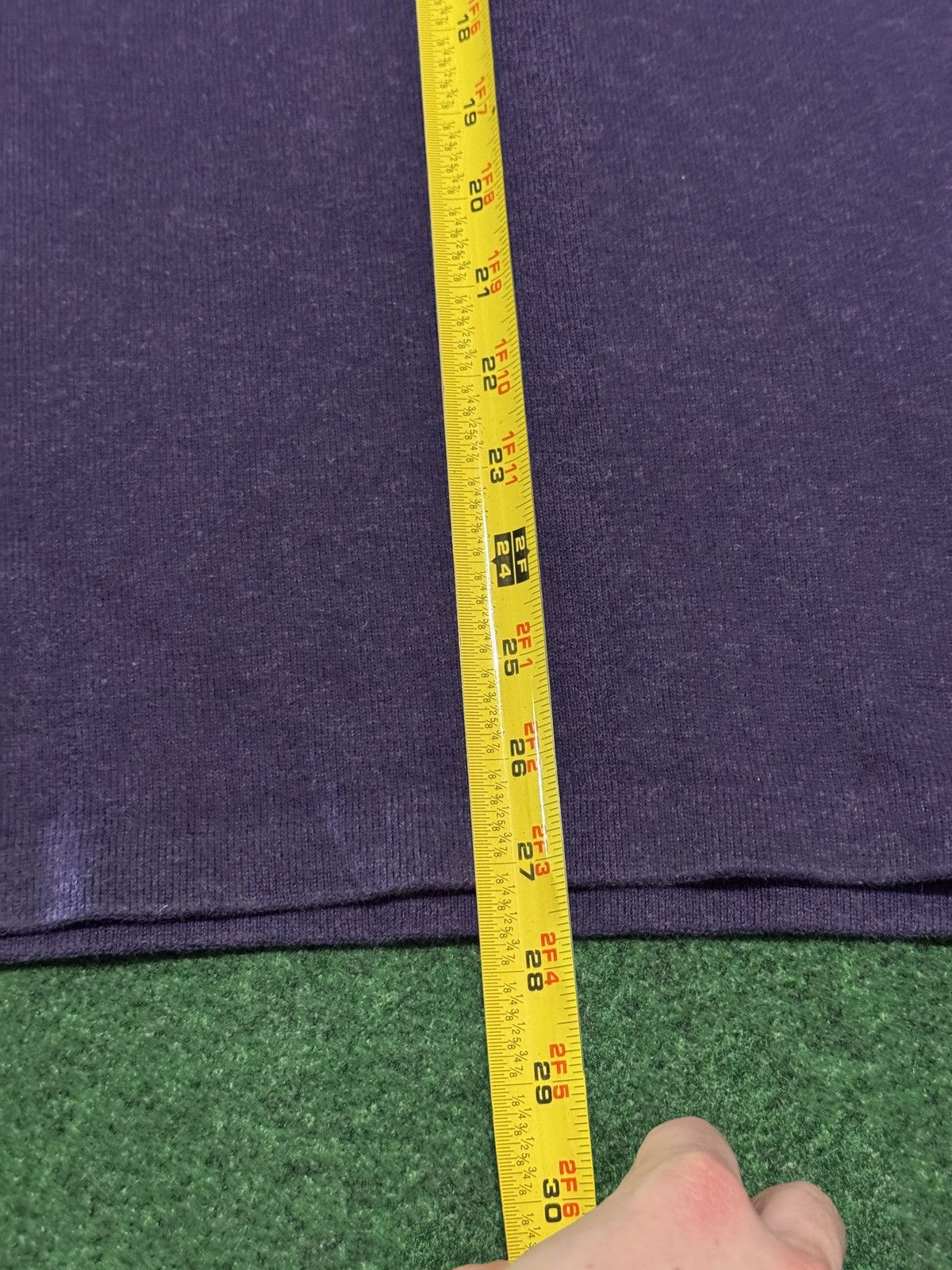 Polo Ralph Lauren Polo Ralph Lauren Vintage 90s 1/4 Zip Purple Sweatshirt Size US XL / EU 56 / 4 - 6 Thumbnail