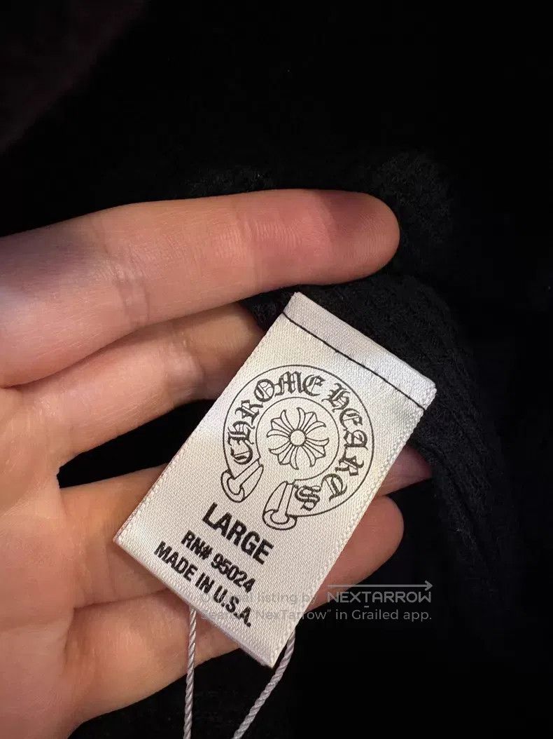 Chrome Hearts CHROME HEARTS Size L Long-sleeved hoodie with a star print Size US L / EU 52-54 / 3 - 4 Thumbnail