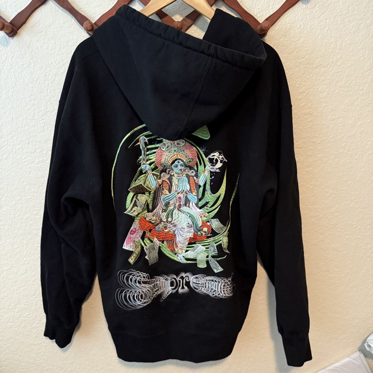 Supreme Supreme Hooded Zip Up Thermal Leopard Size Medium