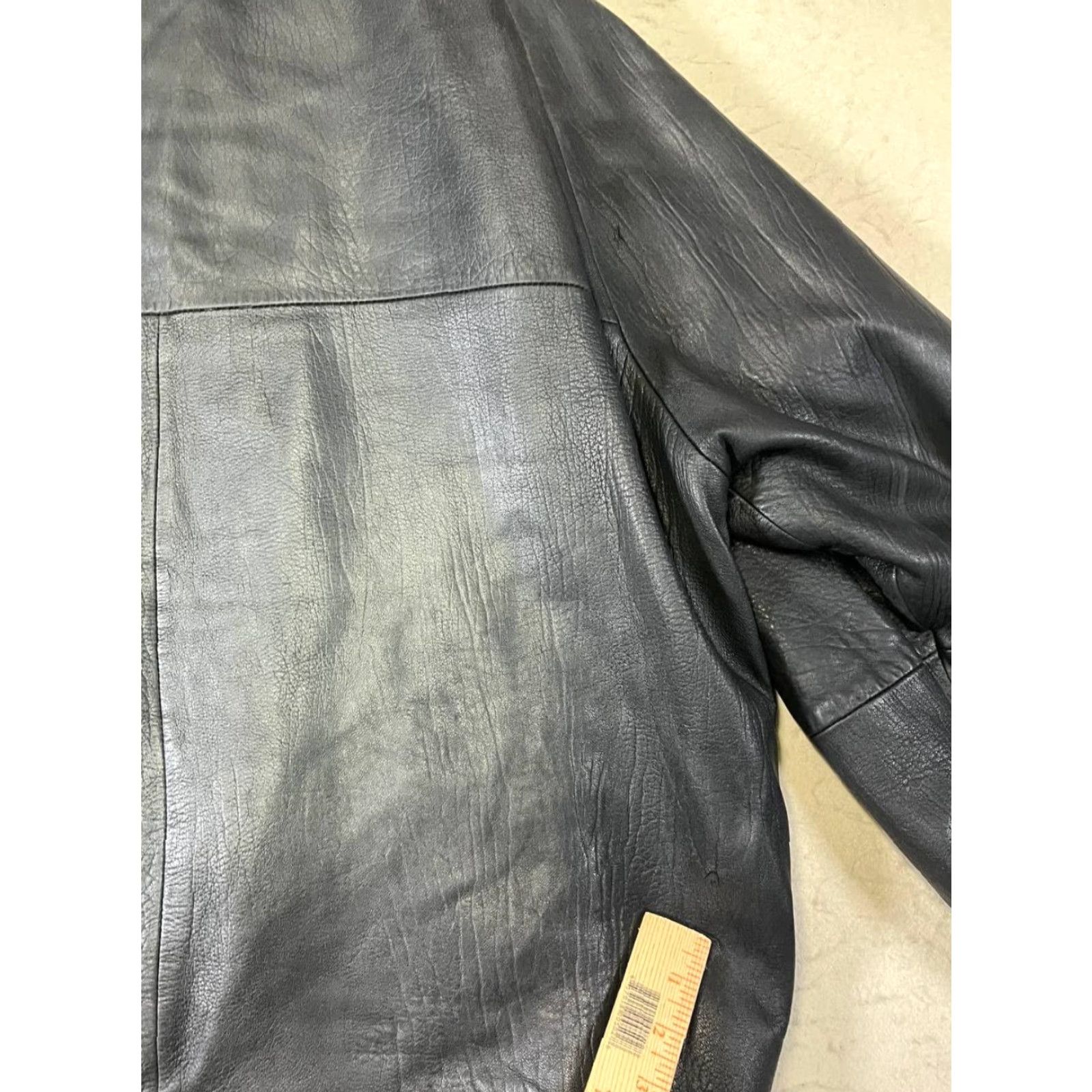 Wilson VINTAGE Wilson Jacket Leather Pelle Studio Thinsulate Ultra Black 2XL Men Size US XXL / EU 58 / 5 - 7 Thumbnail