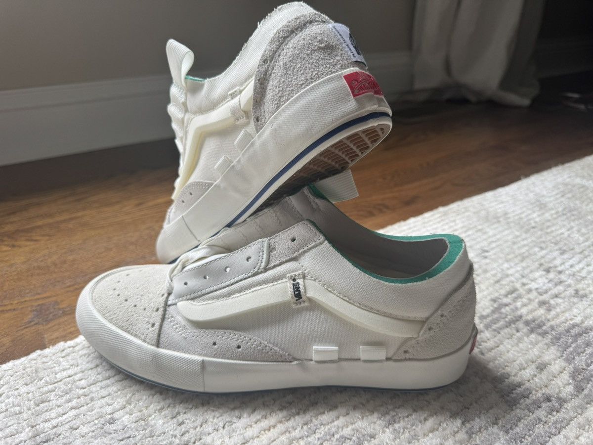 Vans 9.5 Old Skool Cap LX Deconstructed Marshmallow Off-White Size US 9.5 / EU 42-43 - 3 Thumbnail